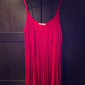 Plus Red Flapper Dress